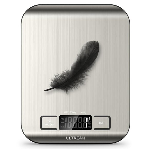 Ultrean Food Scale, Digital Kitchen Scale Weight Grams and Ounces for Baking